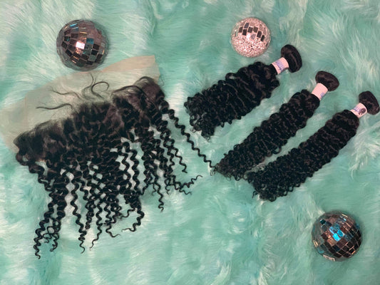 3 Bundles W/ Frontal Deals